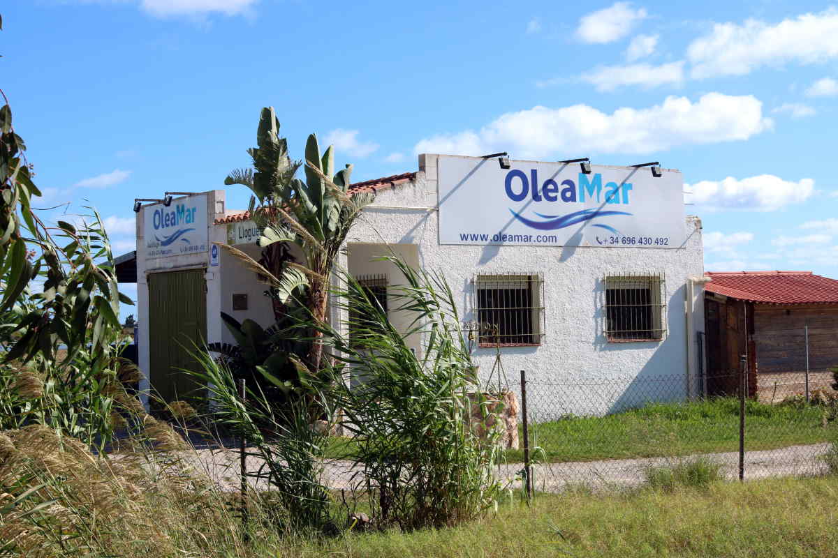 Büro der Ferienhausvermietung OleaMar SL in Riomar